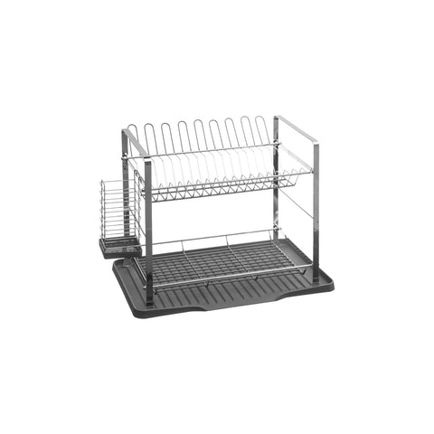 Metal Dish Rack with 2 Tiers 50x34x30,5cm
