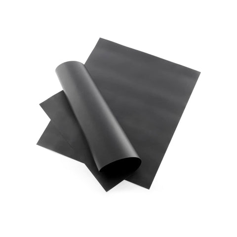 Set of 6 reusable non-stick BBQ mats 40x33 cm