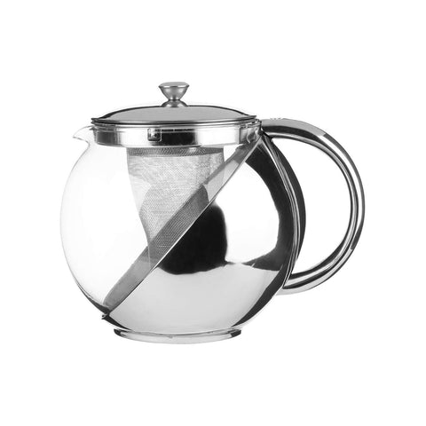 Glass And Steel Teapot With Tea Filter 1,10 L