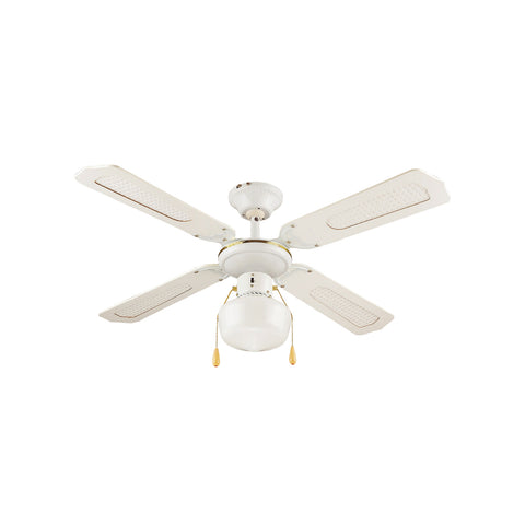 Ceiling Fan with 4 Blades and 60w Light
