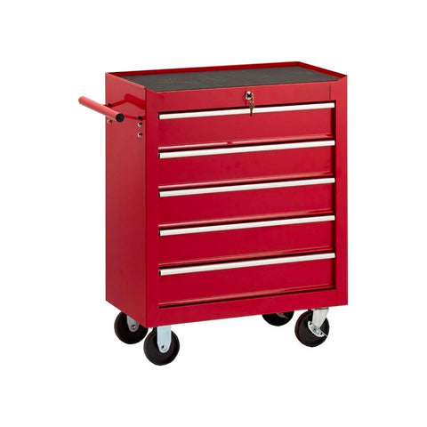 Tool Cart with 5 Drawers 69x33x77cm