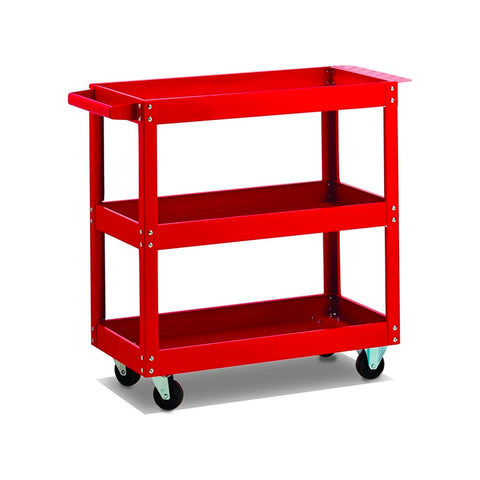 Tool Cart with 3 Shelves 70x35x66cm
