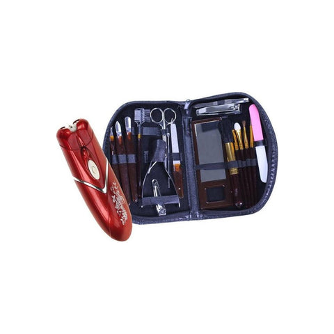 Manicure Set with Lighted Epilator