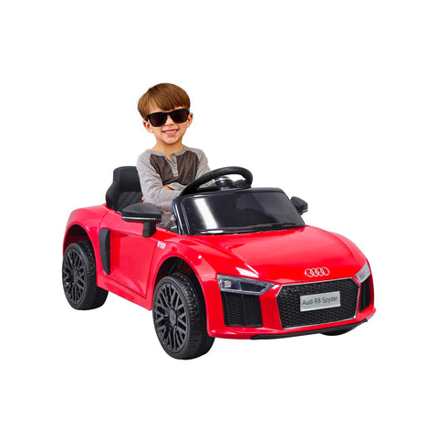Red Audi R8 Spyder Electric Car 12v 4,5ah 106x60x41cm