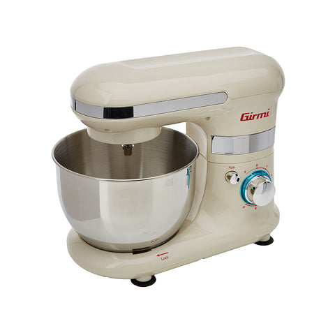 600W Cream Plastic Mixer