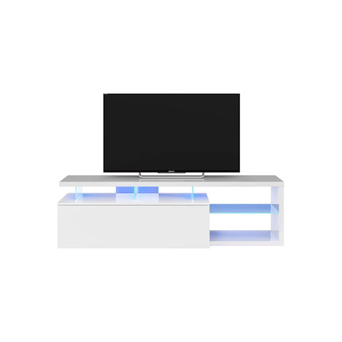 White living room TV stand 43x150x41cm