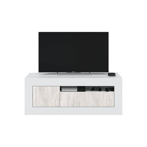 Living Room TV Cabinet with 2 Doors, 139x53x42cm