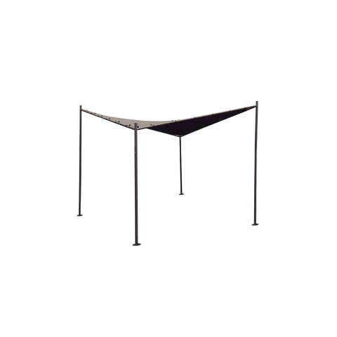 Steel gazebo 3x3x2,7m