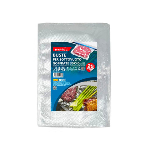 Vacuum storage bags, set of 25, 30x40cm, 0,27ml