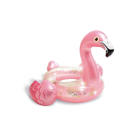 Glitter Flamingo Swim Ring 119cm
