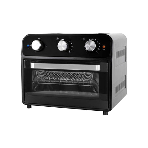 28l 2000w Air Fryer Oven with Baking Tray, Basket, and Rack