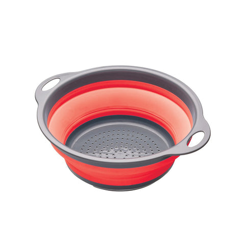 Foldable Colander With 2 Silicone Handles