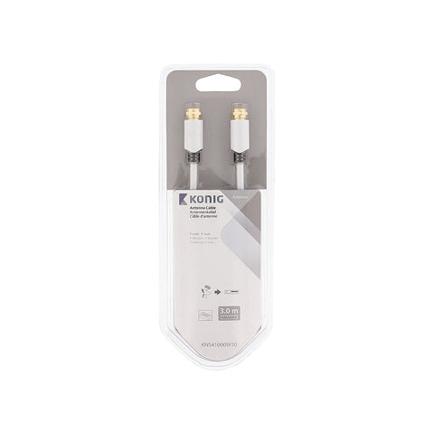 Male-to-Male Antenna Cable 4m