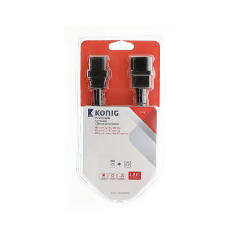 2m Black Power Cable