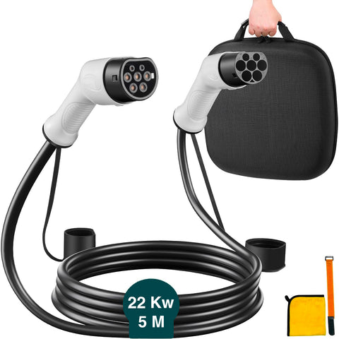 Electric Car Charger And Charging Station With Case 32a 5m