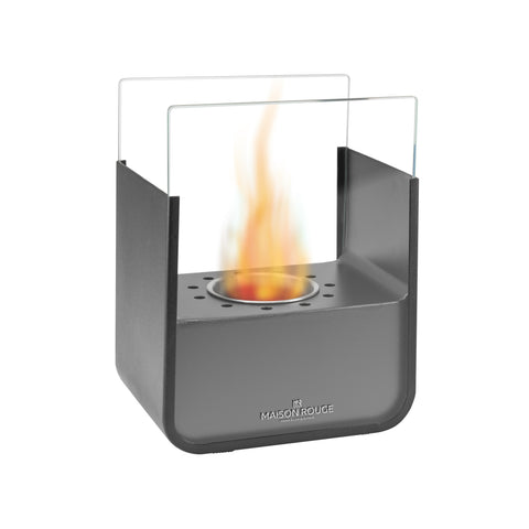 Parche Black Tabletop Bioethanol Fireplace