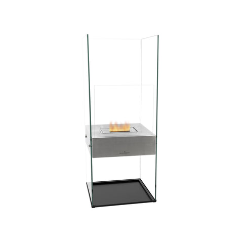Eros freestanding bioethanol fireplace