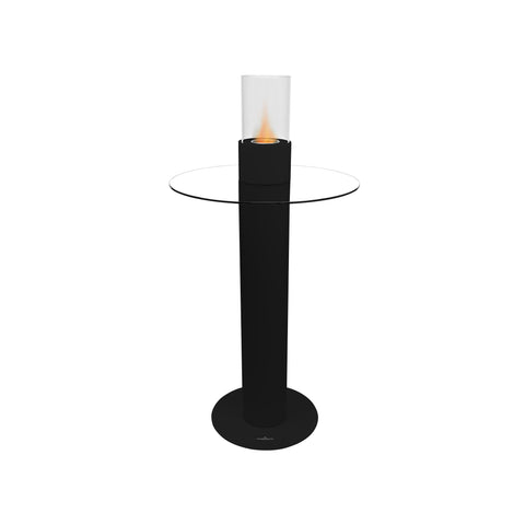 Saturno Nero Freestanding Bioethanol Fireplace