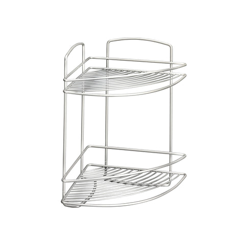 2-Tier Corner Shelf 22x22x35cm
