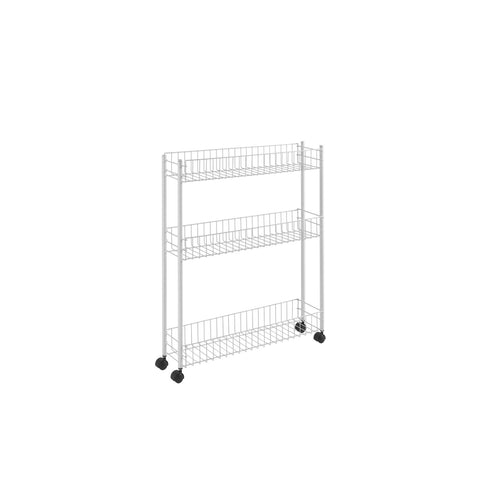 3-Tier Removable Shelving Unit 58x16x72cm