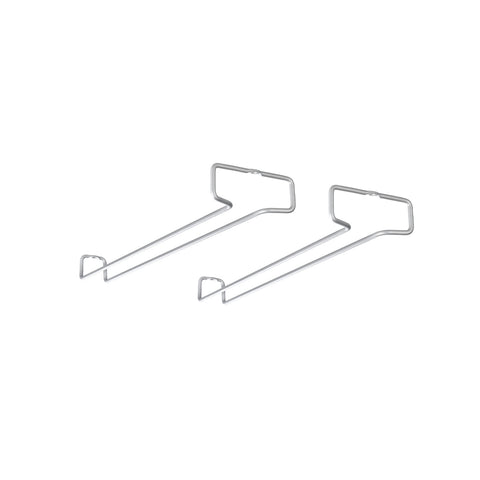 Set of 2 Glass Holders for 5/6 Glasses 41x11x4cm