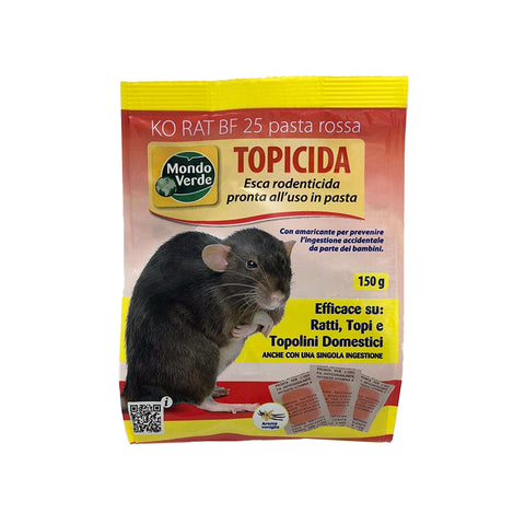 Red grain bait rat poison for mice 140g