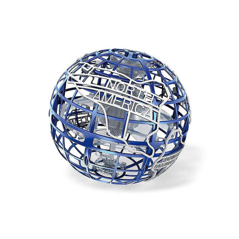 360° Flying Globe Gadget With LED And USB Cable