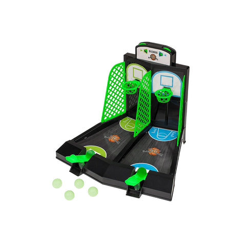 Fluorescent Two-Player Mini Tabletop Basketball Game