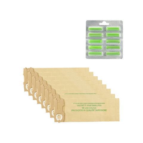 Set of 16 Bags and 20 Green Fragrance Sachets for VK 120