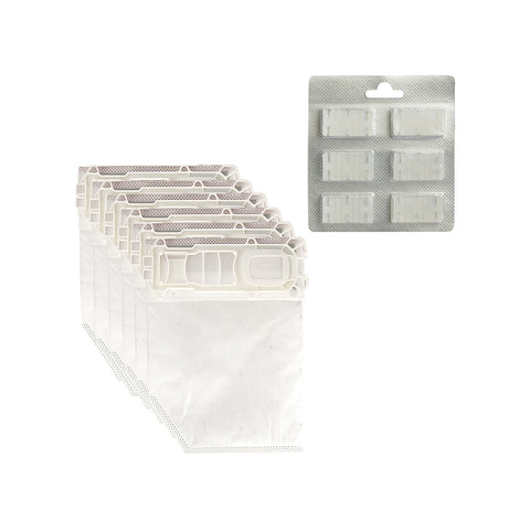 Complete hygiene set for Folletto VK135 VK136 – 24 bags + 24 fragrances