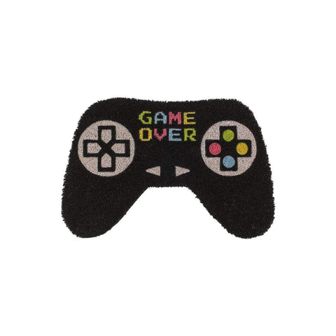 Game Over joystick-shaped doormat 60x40cm