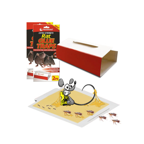 Set of 2 reusable mouse traps