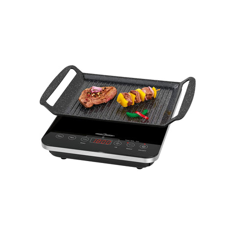 2000W Induction Tabletop Barbecue with Touch Sensor
