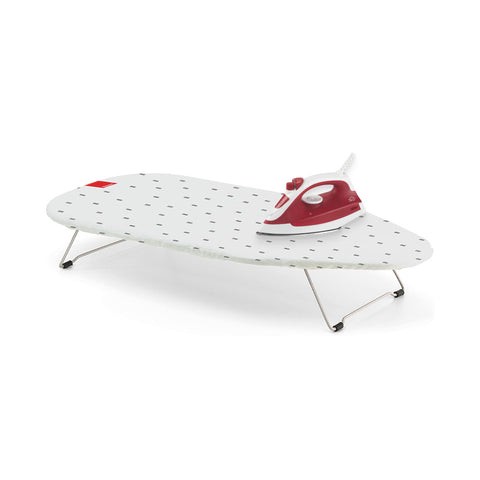 Tabletop Ironing Board with 2 Holders and Hanger 73.5x31.5cm