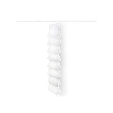 Hanging Wardrobe Organizer for 16 Pairs of Shoes 131x33cm