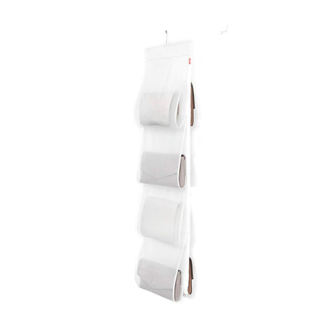Hanging Wardrobe Organizer for 8 Bags in PVA 122x33cm