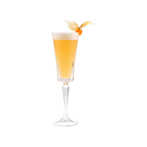 6 Transparent Timeless flute glasses 21cl