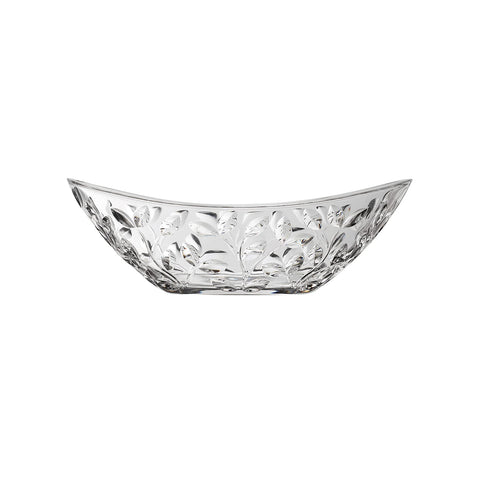 Laurus 34cm Oval Sonoro Glass Centerpiece