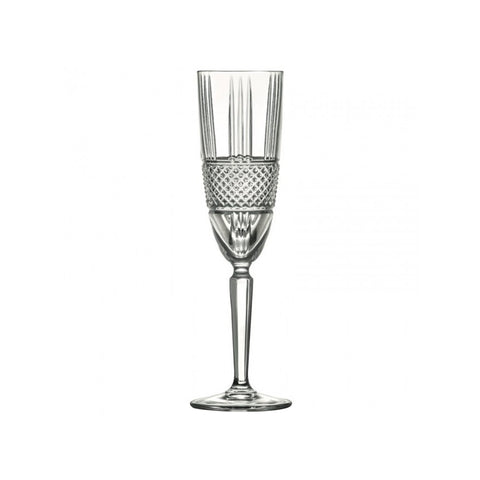 Set of 6 Brillante champagne flutes 18,5cl