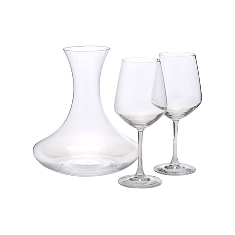 Set of 7 Transparent Universum Wine Glasses