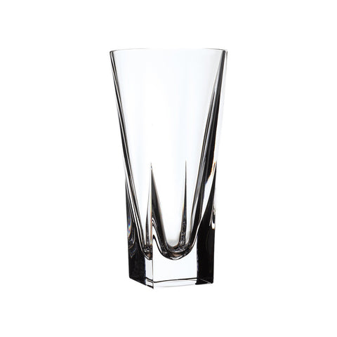 25cm Round Glass Vase
