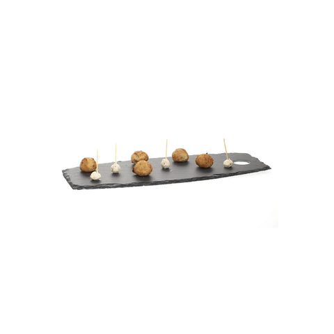 Slate serving tray 44x19cm