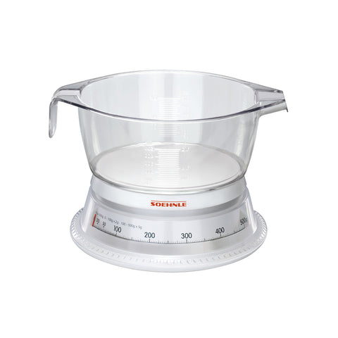 Kitchen Scale With Graduated Bowl