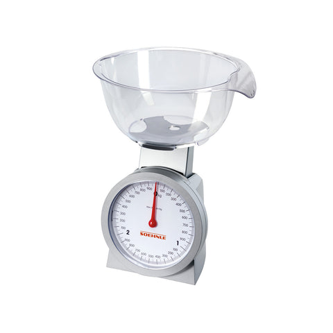 Mechanical Kitchen Scale With Bowl