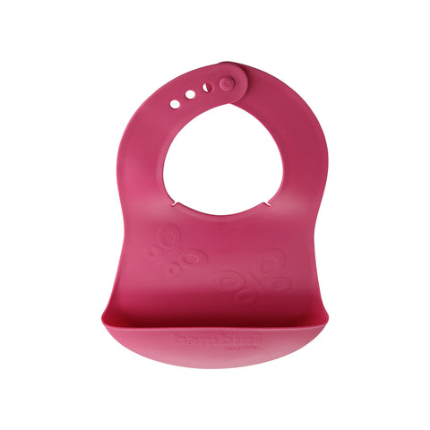 Pink Children's Bib with Pocket