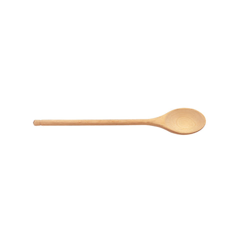 Oval wooden spoon 35cm