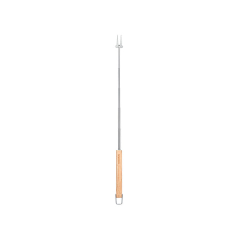 Wood and Steel Barbecue Fork