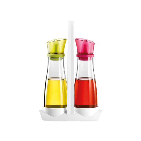 Set of 2 condiment containers