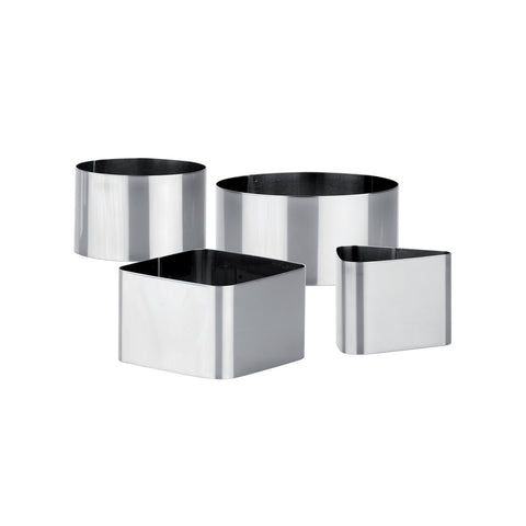 Set of 4 Grand Chef Stainless Steel Cutters