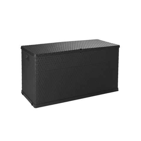 420L Outdoor Rattan Storage Chest